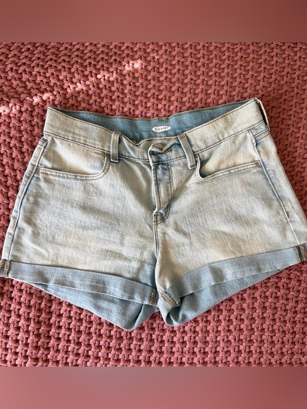 Old Navy Light Blue Denim Shorts